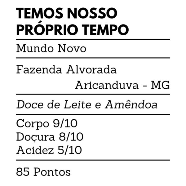 Temos nosso próprio tempo - Image 2